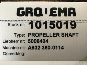 Liebherr Propellerwelle